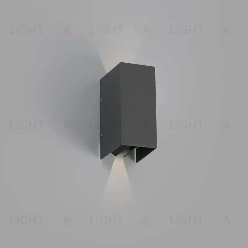 Уличный настенный светильник Blind dark grey 70634 70634