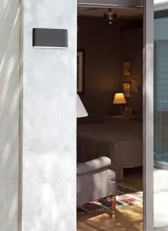 Уличный настенный светильник Aday dark grey 70647 70647