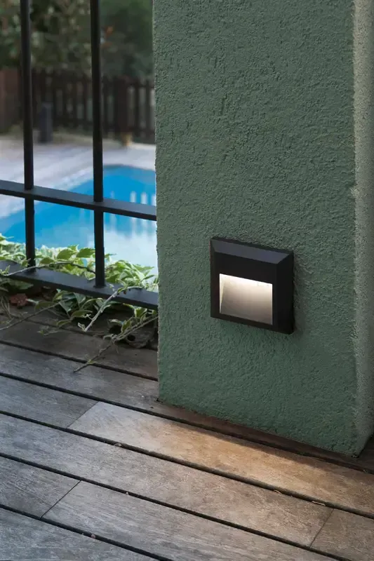 Уличный настенный светильник Grant dark grey 70655 70655