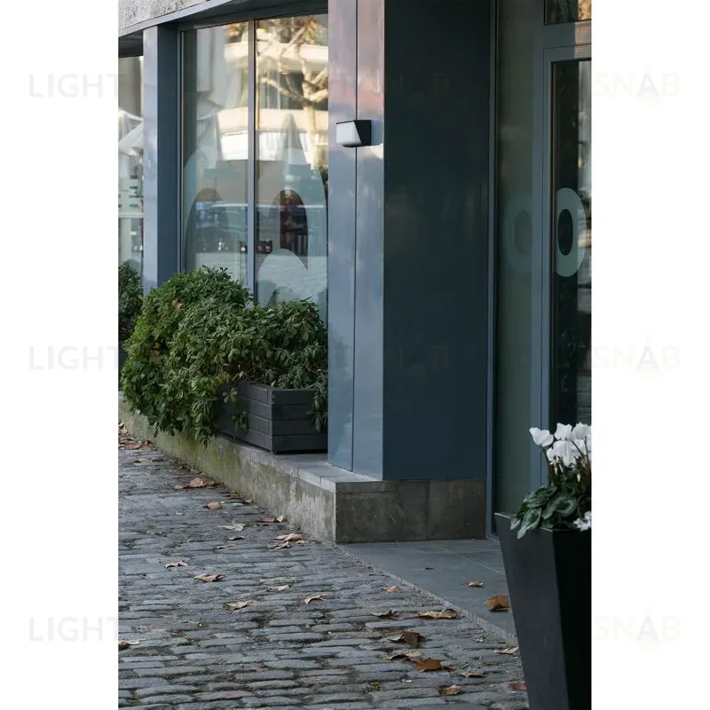 Уличный настенный светильник Half dark grey 71537 71537