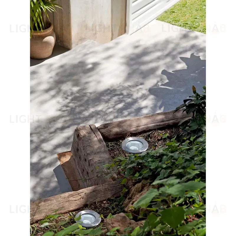 Встраиваемый уличный светильник Tecno matt nickel 71483 71483