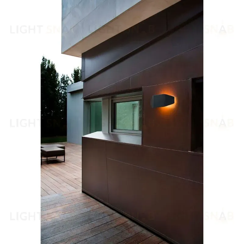 Уличный настенный светильник Future dark grey 71517 71517