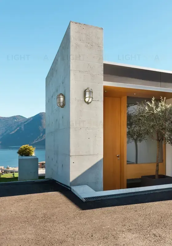 Уличный настенный светильник Cabo brass 70998 70998