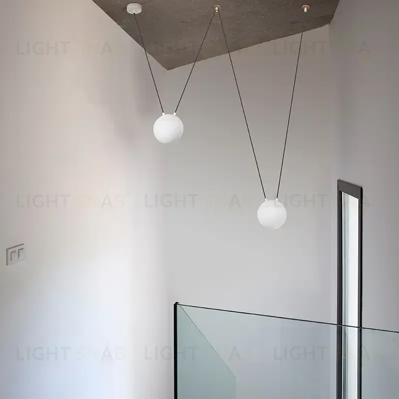 Подвесной светильник Faro Mine white 28209-2L 28209-2L