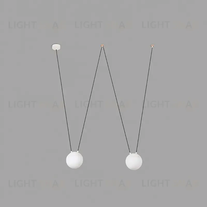Подвесной светильник Faro Mine white 28209-2L 28209-2L