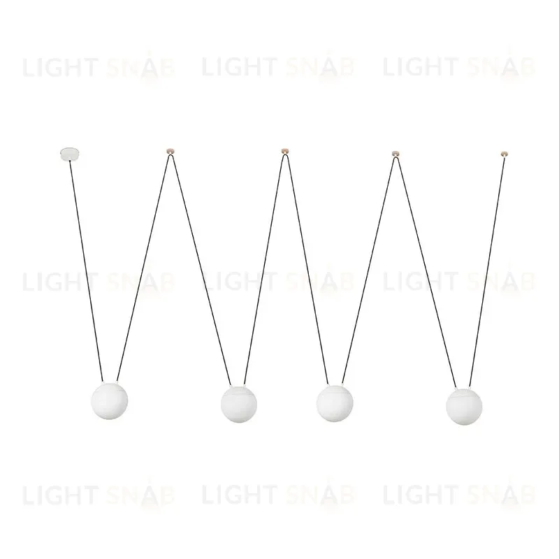Подвесной светильник Faro Mine white 28375-4L 28375-4L