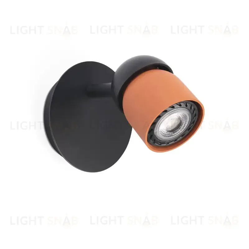 Спот Coco black+terracotta 40663 40663