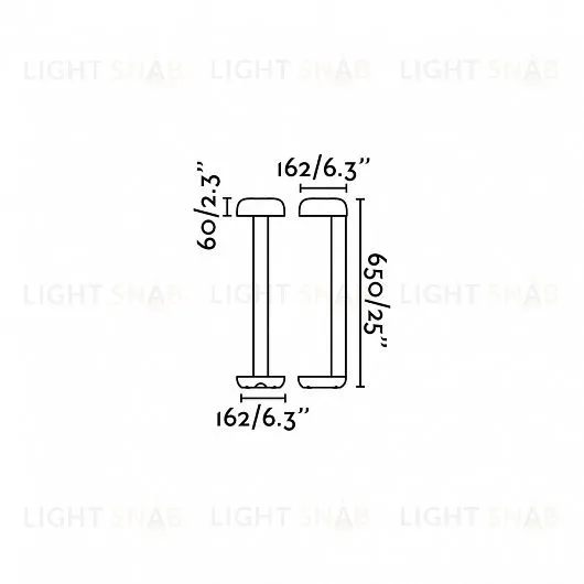 Уличный столб Grow dark grey 71207 71207