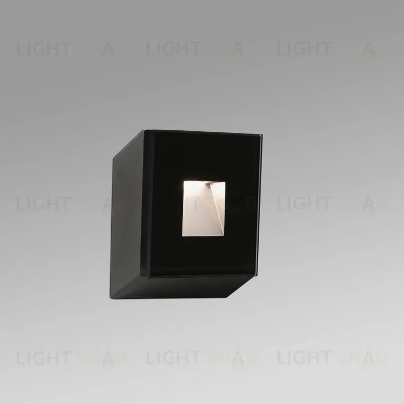 Встраиваемый уличный светильник Dart black 70273 70273