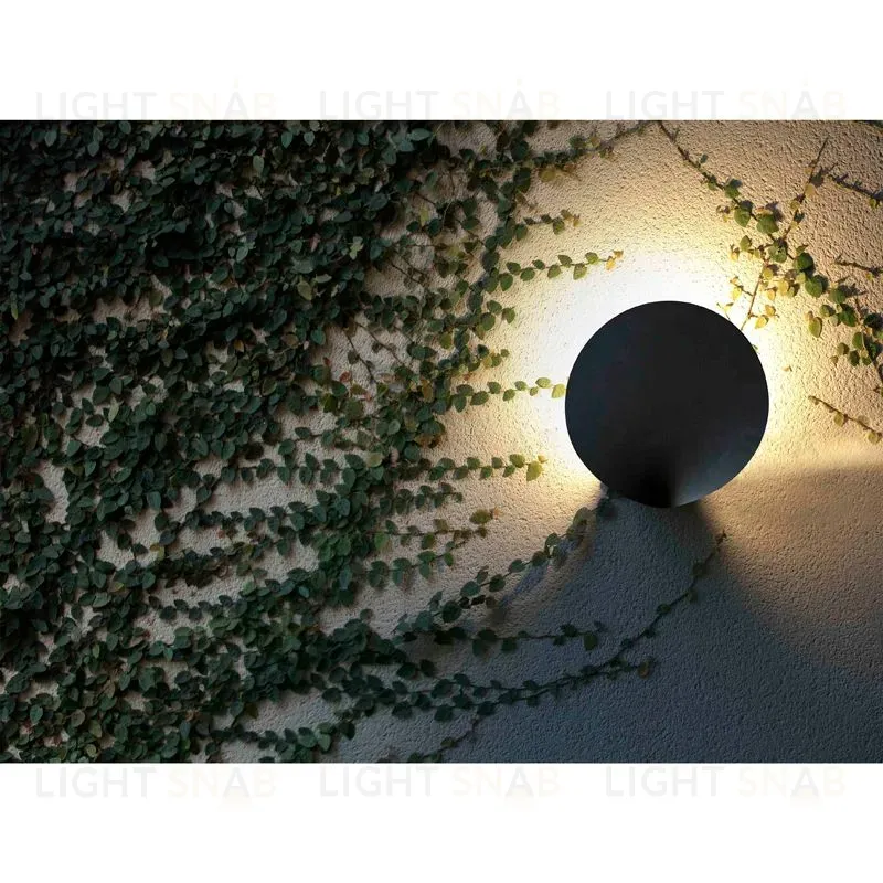 Уличный настенный светильник Lotus dark grey 71223 71223