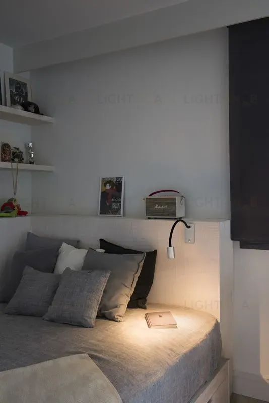 Светильник настенный Lesser matt nickel 41026 41026