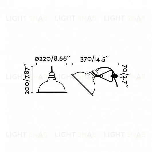 Светильник настенный Pepper beige 64168 64168