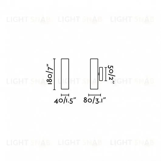 Светильник настенный Lise white 29888 29888