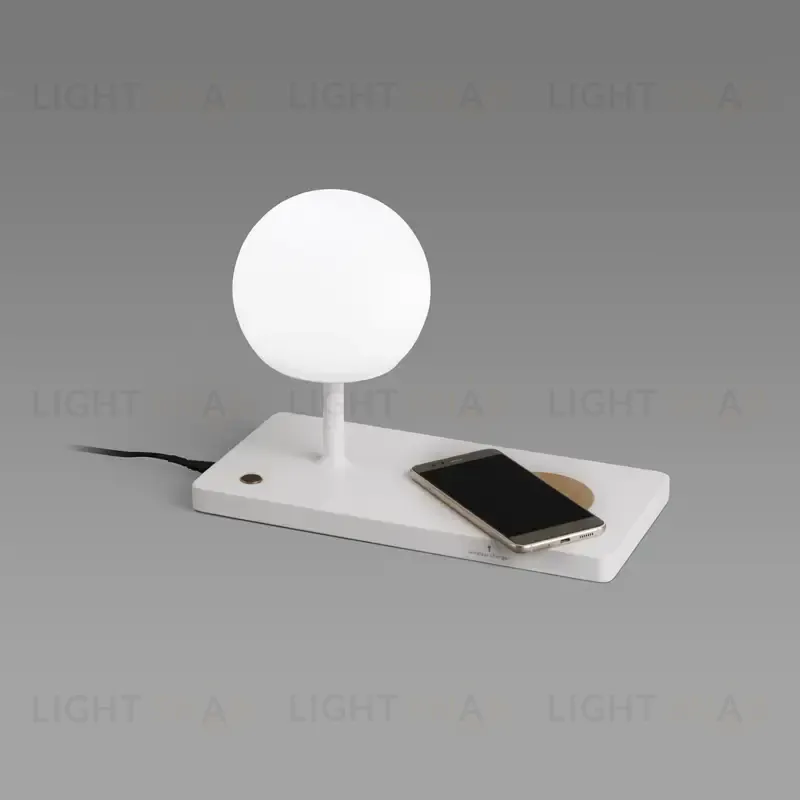 Лампа настольная Niko white+wood 01007 01007