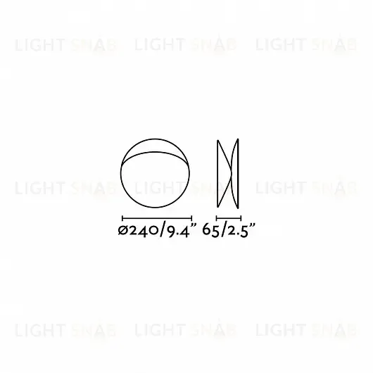 Светильник настенный Eres white 64026 64026