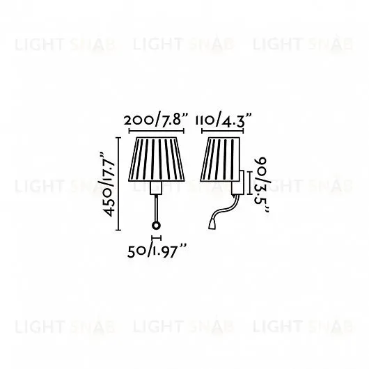 Светильник настенный Mix black 29963 29963