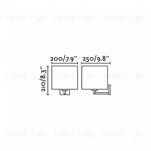 Светильник настенный Sahara chrome+white 62706 62706
