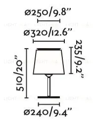 Лампа настольная Savoy black+green 20305-84 20305-84