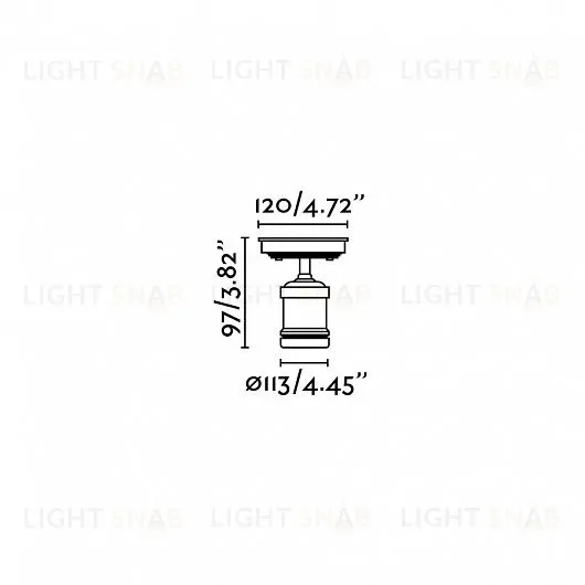 Светильник настенный Art old gold 64138 64138