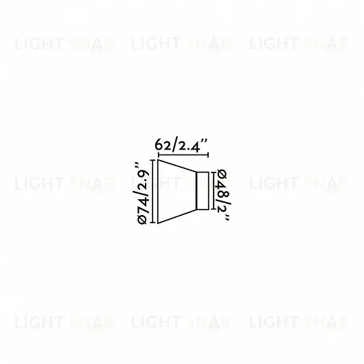 Светильник настенный Kera black 62301 62301
