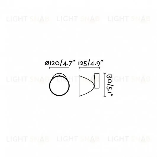 Светильник настенный Flash white 20200 20200