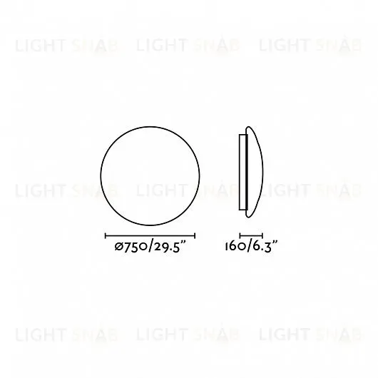 Светильник потолочный Bic white 63406 63406