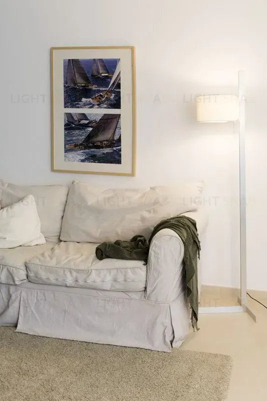 Торшер Stand-up alum.+white 57210 57210