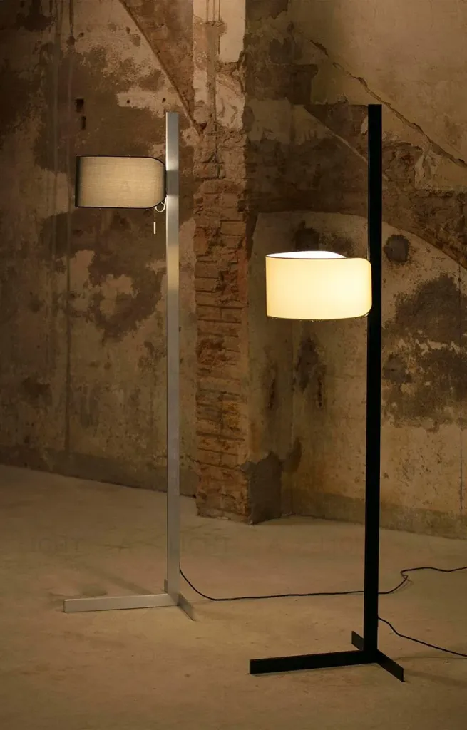 Торшер Stand-up alum.+black 57212 57212