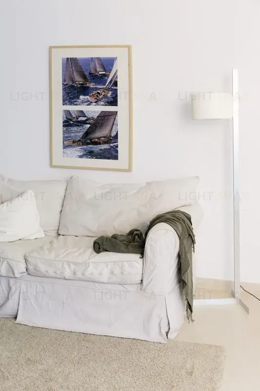 Торшер Stand-up alum.+white 57210 57210