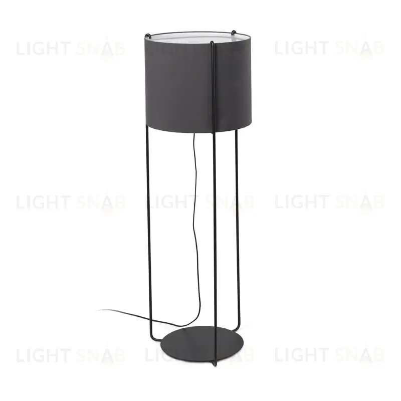 Торшер Drum black+grey 24023-34 24023-34