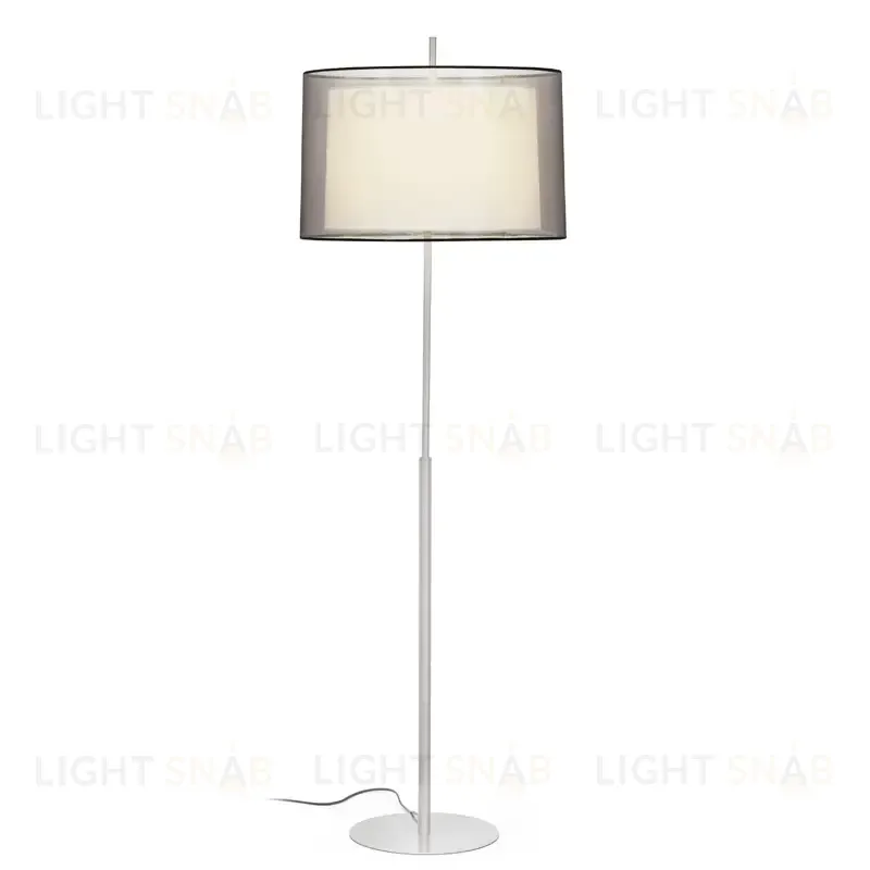 Торшер Saba nickel+black 68547 68547