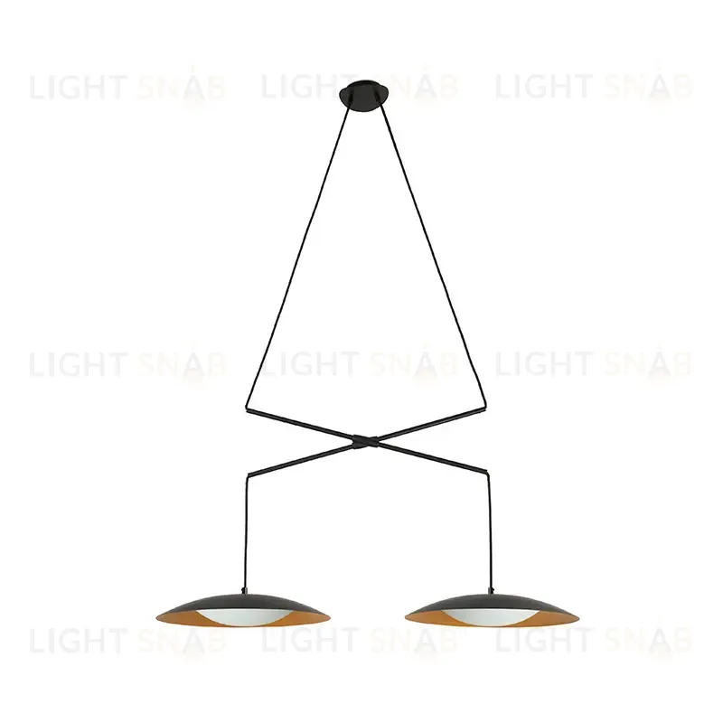 Подвесной светильник Faro Slim black+gold 24505 24505