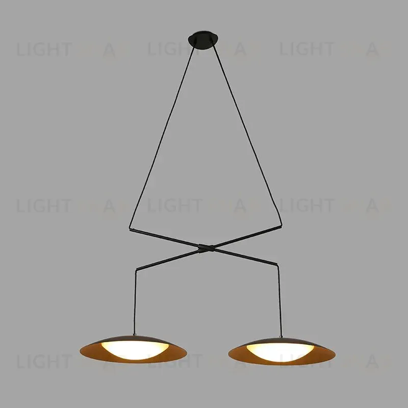 Подвесной светильник Faro Slim black+gold 24505 24505