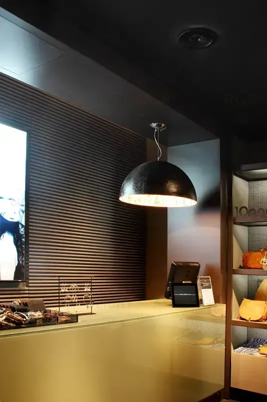 Подвесной светильник Faro Magma black+gold 29468 29468