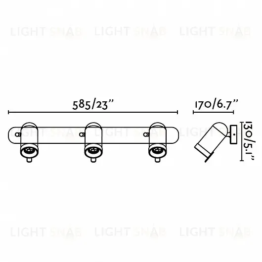 Спот Orleans white 43526 43526