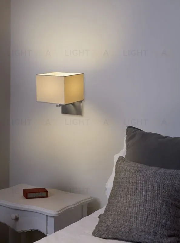 Светильник настенный Thana nickel+white 68532 68532