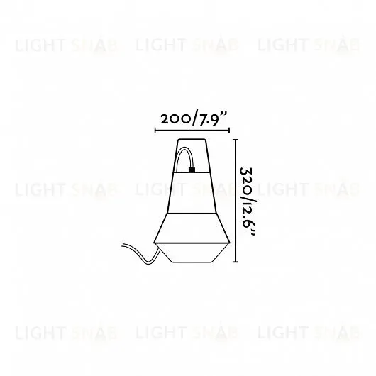 Переносной уличный светильник Cat red 71564 71564