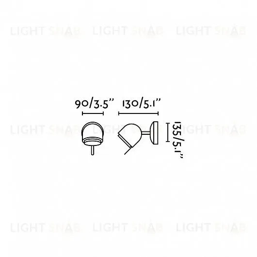 Спот Stone grey 43500 43500