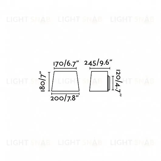 Светильник настенный Sweet white 29952 29952