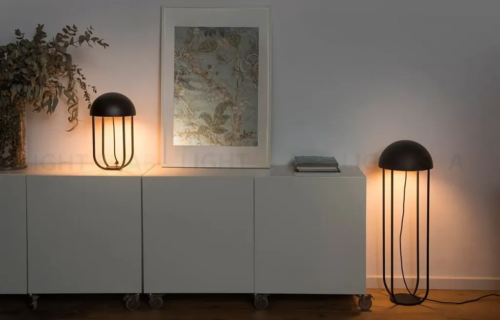 Лампа настольная Jellyfish black+gold 24522 24522