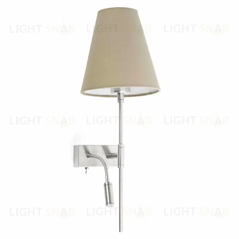 Светильник настенный Sabana nickel+beige 29992 29992