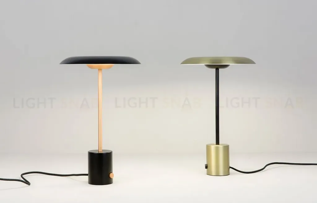 Лампа настольная Hoshi black+copper 28388 28388