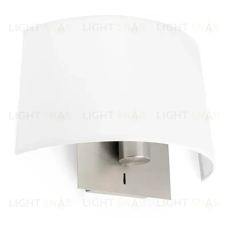 Светильник настенный Volta nickel+white 20021 20021