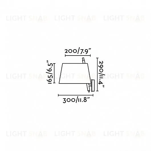 Светильник настенный Tango grey DT00063G DT00063G
