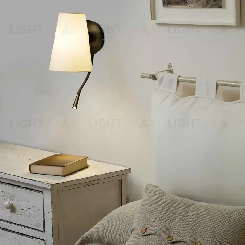 Светильник настенный Lupe black+beige 20032-88 20032-88