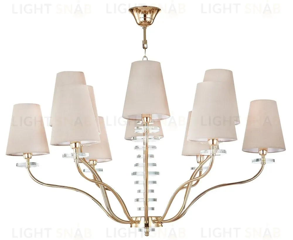 Люстра MANARO ARMANDO SP6+6 GOLD