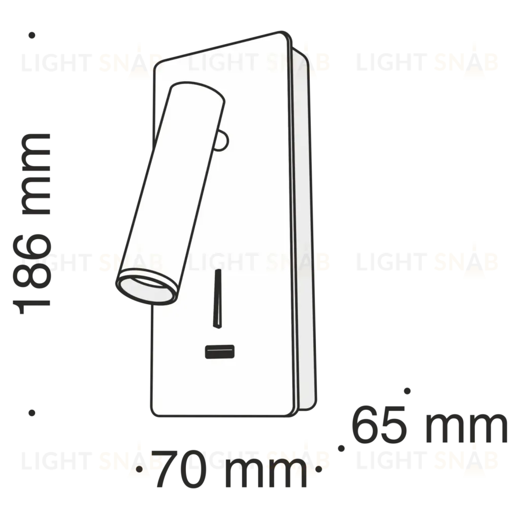Настенный светильник (бра) MAXER C041WL-L3W3K