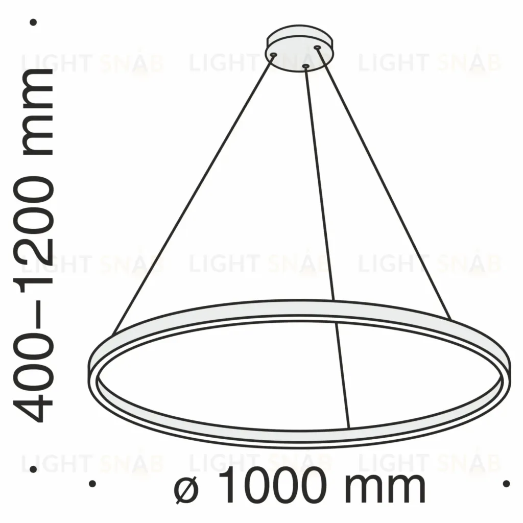 Подвесной светильник RIMET MOD058PL-L54W4K