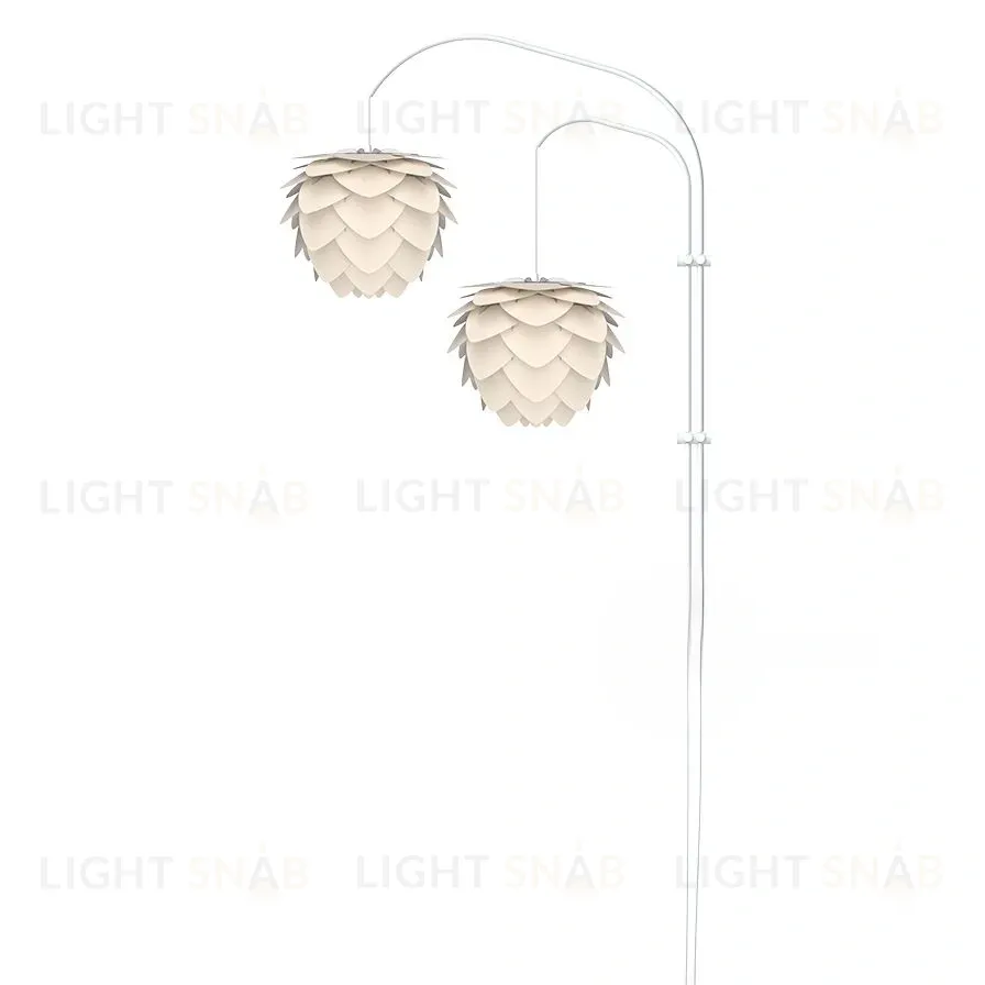 Плафон Aluvia mini pearl жемчужный (Д-40, В-30см) 2128
