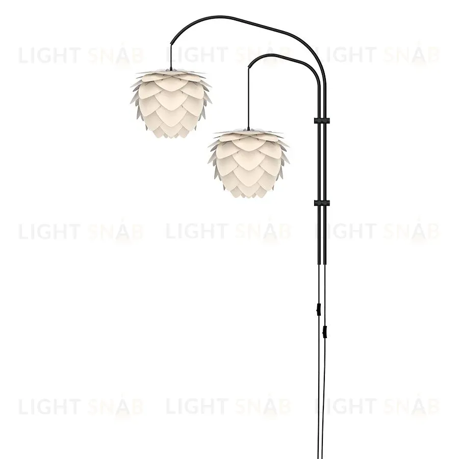 Плафон Aluvia mini pearl жемчужный (Д-40, В-30см) 2128